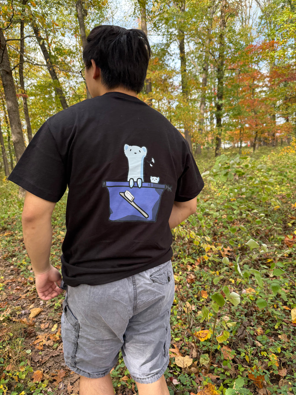 Black Chalk Bag Ferret T-Shirt