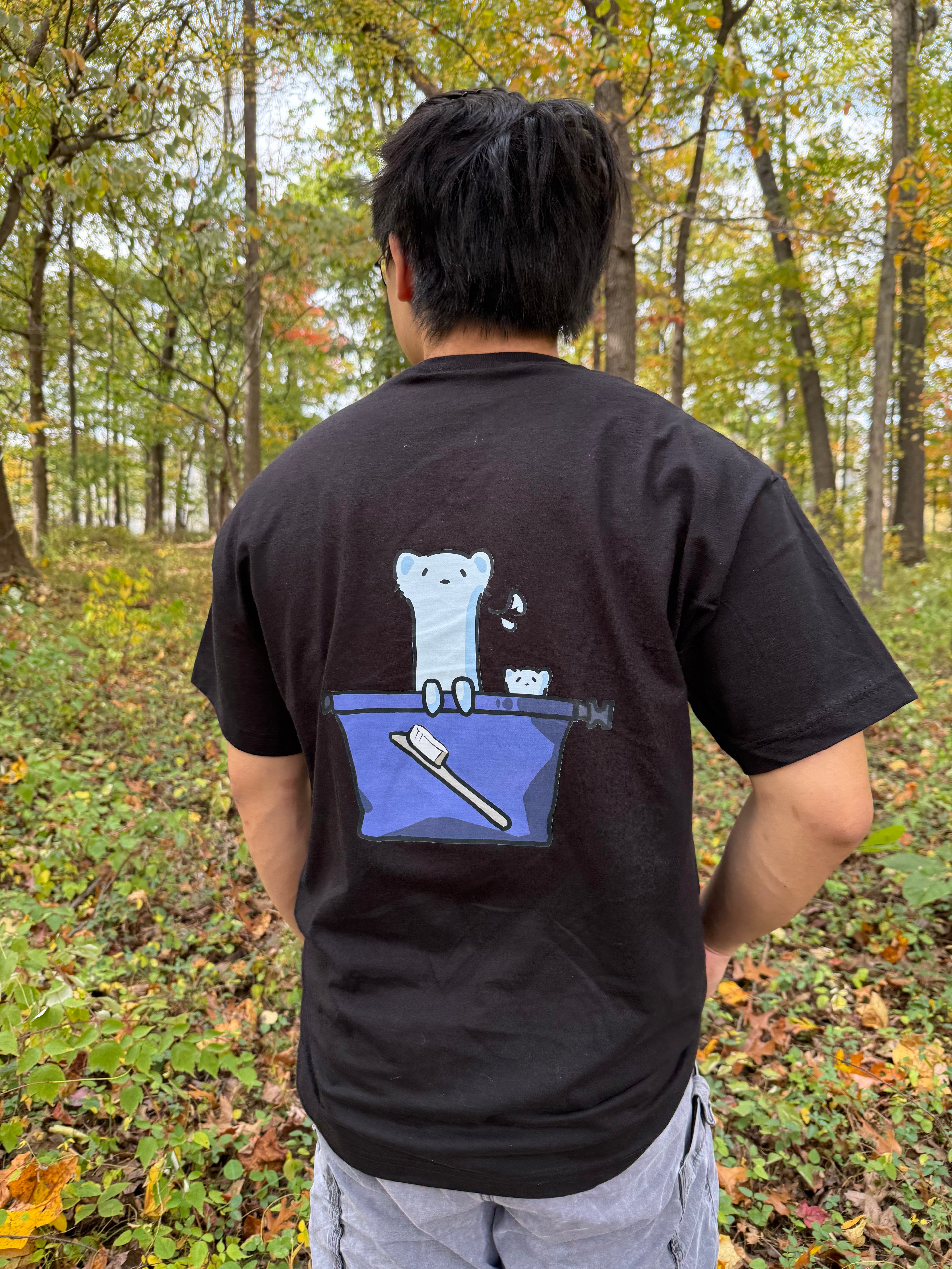 Black Chalk Bag Ferret T-Shirt