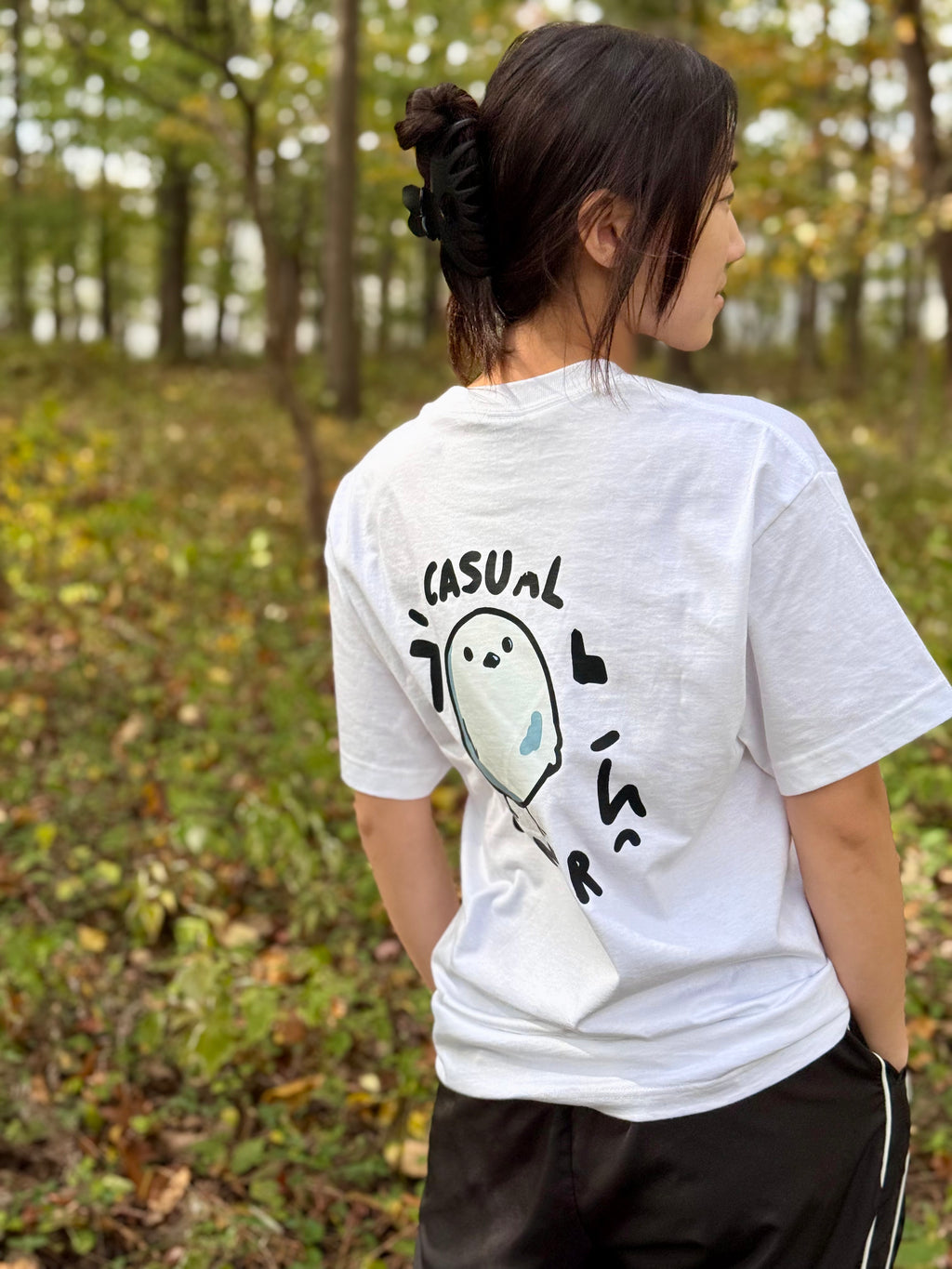 White Casual Climber T-Shirt