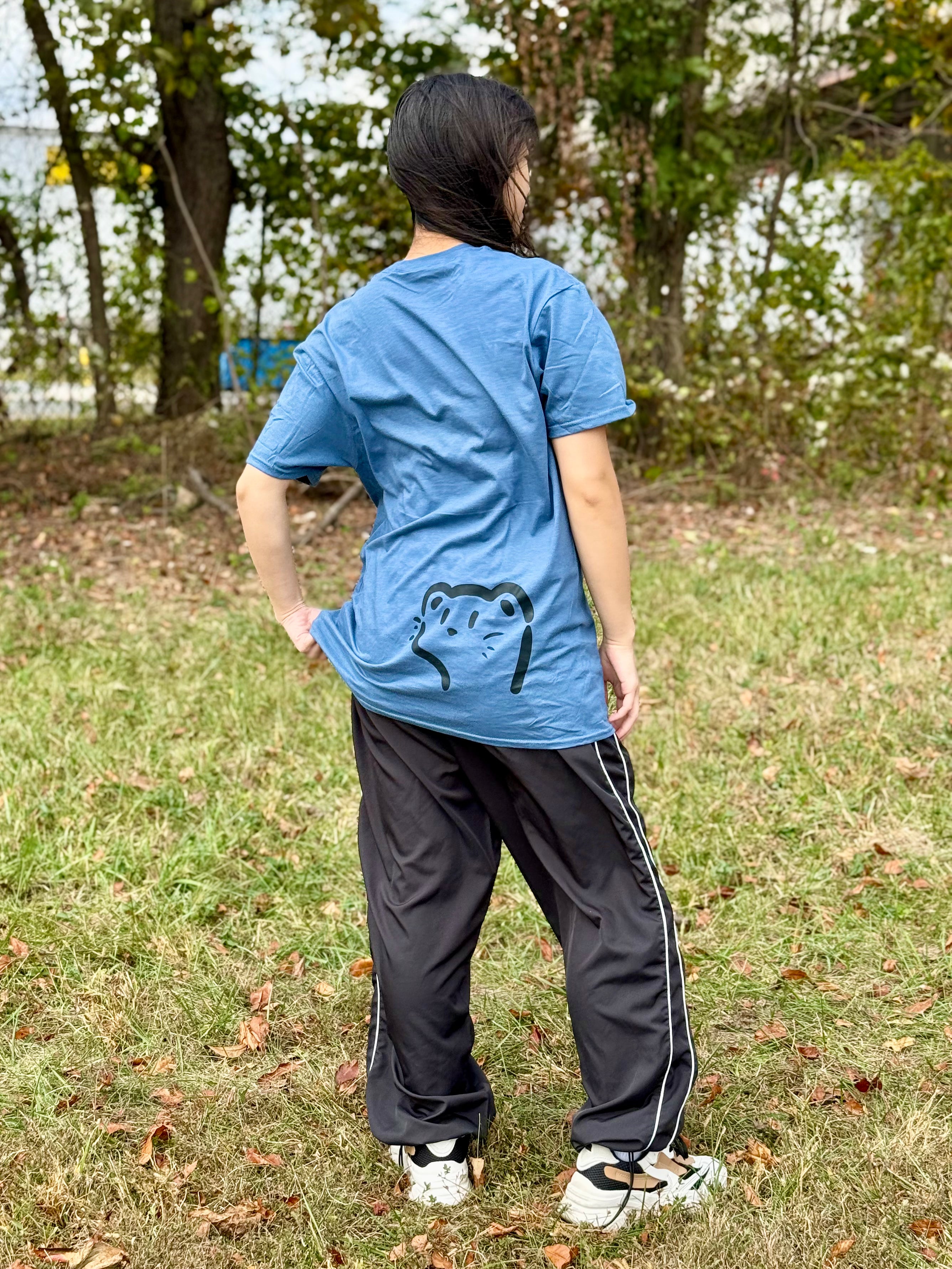 Blue Large Ferret Friends T-Shirt