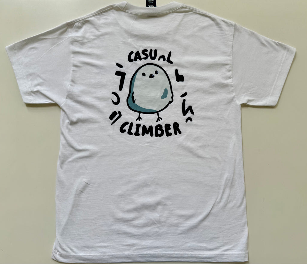 White Casual Climber T-Shirt