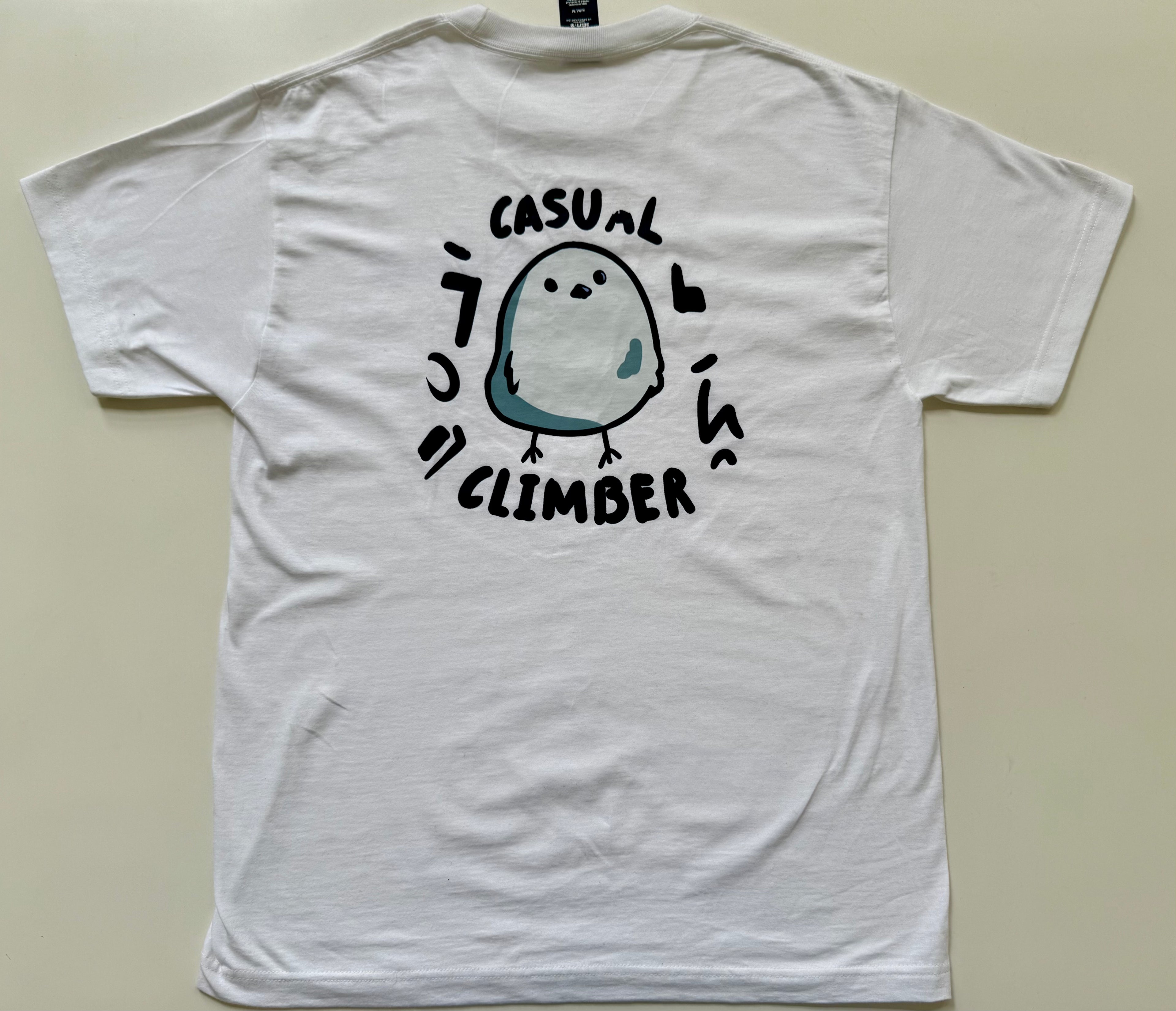 White Casual Climber T-Shirt